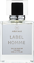 Духи, Парфюмерия, косметика Mira Max Label Homme - Парфюмированная вода (тестер с крышечкой)