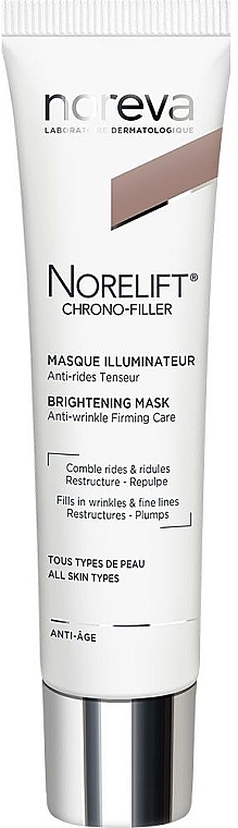 Освітлювальна маска для обличчя - Noreva Norelift Chrono-Filler Brightening Mask — фото N1