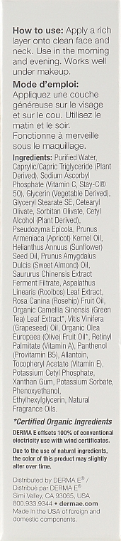 Оновлювальний крем для зволоження з вітаміном С - Derma E Vitamin С Renewing Moisturizer — фото N3