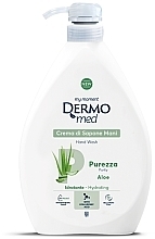 Духи, Парфюмерия, косметика Крем-мыло для рук "Чистота" - Dermomed Hand Wash Aloe With Hyaluronic Acid