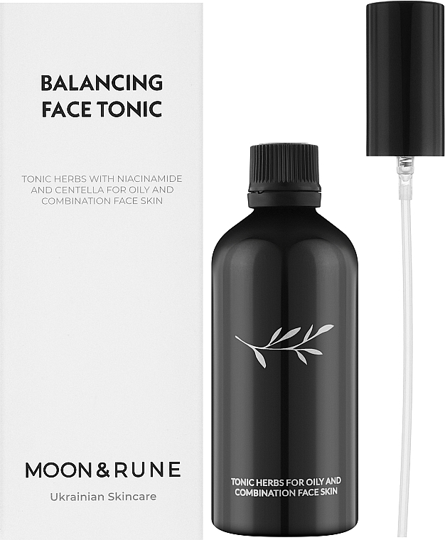 Тонік для обличчя з центелою та ніацинамідом - Moon&Rune Herbs Tonic — фото N2