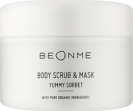 Скраб + маска для тіла - BeOnMe Body Scrub & Mask Yummy Sorbet — фото N1