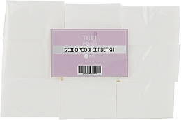 Парфумерія, косметика Безворсові серветки 4х6 см, 540 шт., білі - Tufi Profi Premium