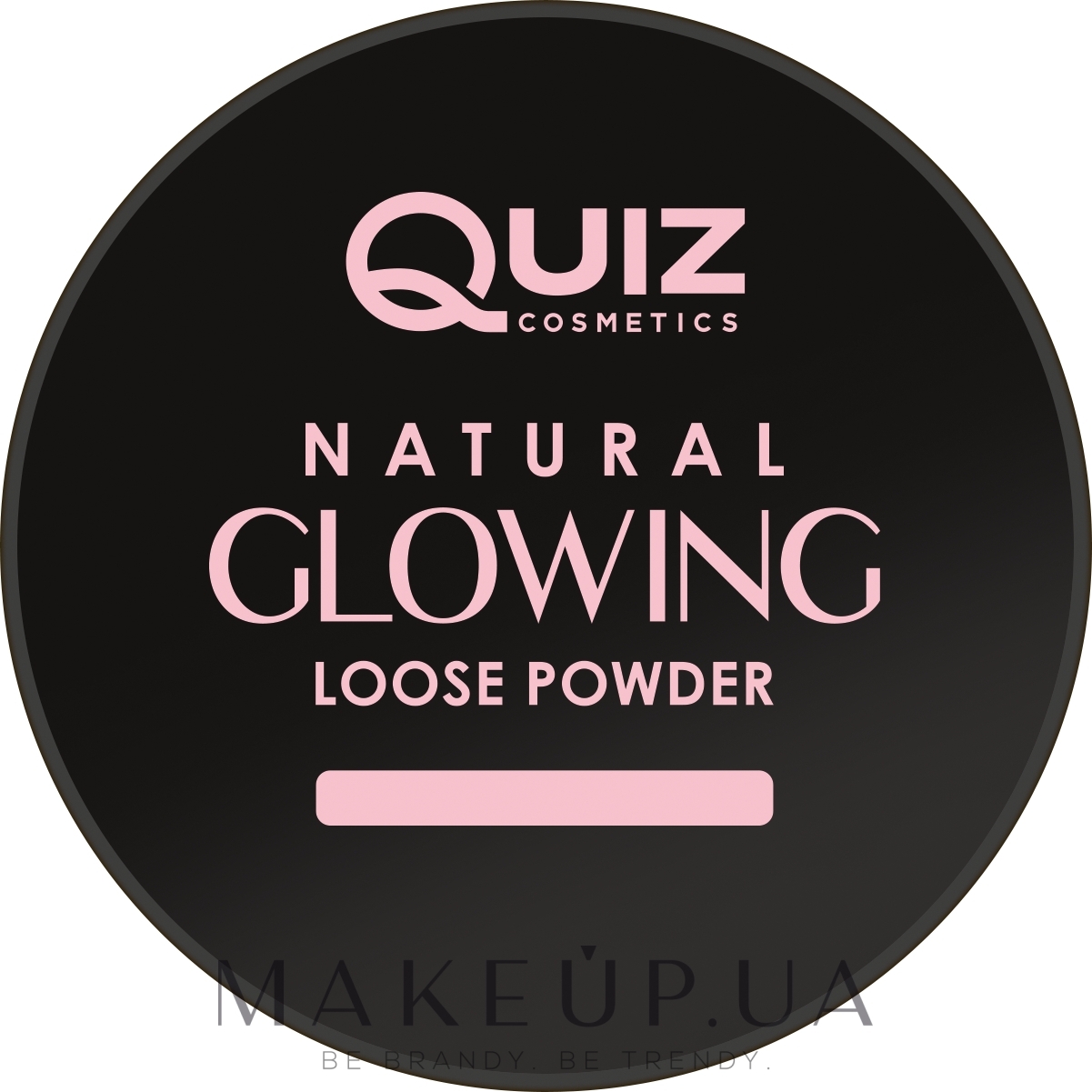Пудра для обличчя - Quiz Cosmetics Natural Glowing Loose Powder — фото 5g