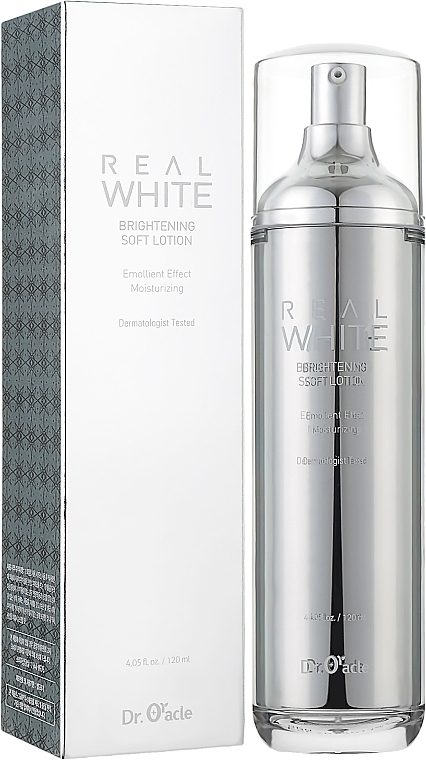 Лосьон для лица отбеливающий - Dr. Oracle Real White Brightening Soft Lotion — фото N2