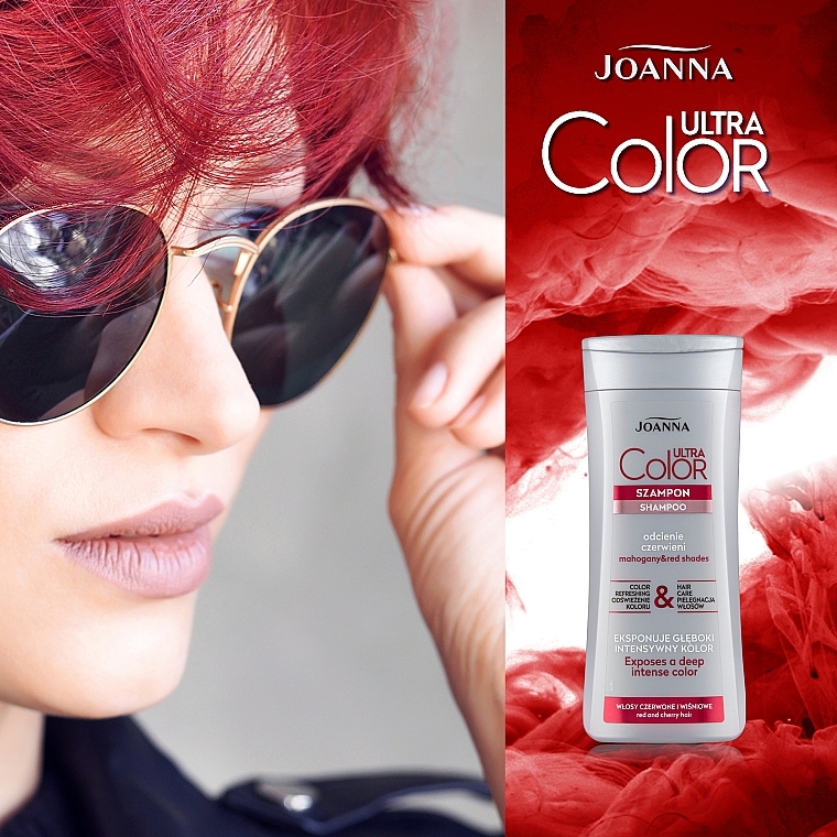 Шампунь для рыжих и коричневых волос - Joanna Ultra Color System — фото N2