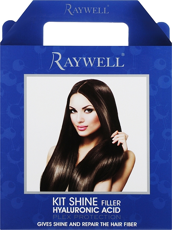 Набір - Raywell Shine Filler Kit (shm/150ml + mask/150ml + serum/80ml) — фото N2