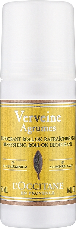 Кульковий дезодорант - L'Occitane Verveine Citrus Verbena Deodorant — фото N1