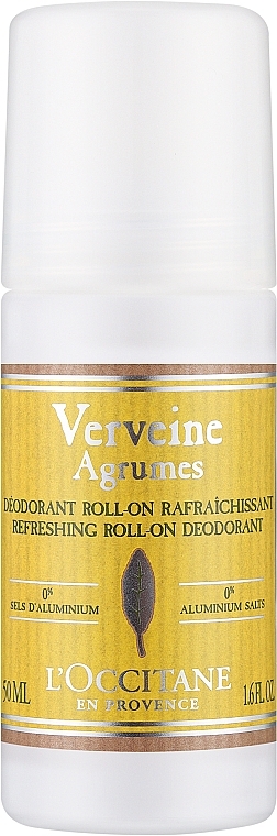 Шариковый дезодорант - L'Occitane Verveine Citrus Verbena Deodorant — фото N1