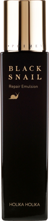 Омолаживающая восстанавливающая эмульсия с экстрактом черной улитки - Holika Holika Prime Youth Black Snail Repair Emulsion — фото N2