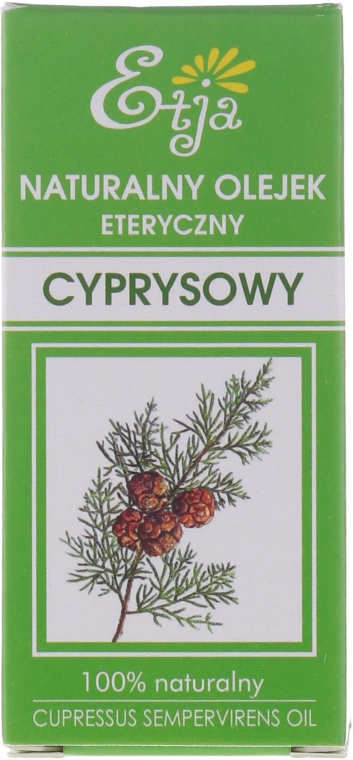 Натуральное эфирное масло кипариса - Etja Natural Cypress Essential Oil — фото N1