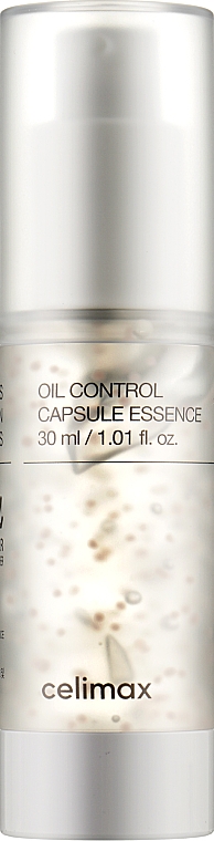 Капсульна есенція для догляду за шкірою, схильною до жирності - Celimax Oil Control Capsule Essence — фото N1