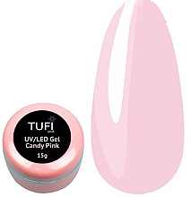 Духи, Парфюмерия, косметика Гель для наращивания ногтей - Tufi Profi UV/LED Gel Candy Pink