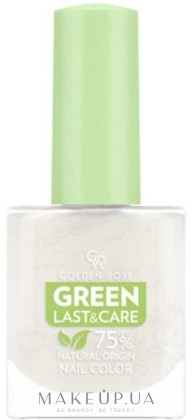 Лак для нігтів з веганською формулою - Golden Rose Green Last & Care Nail Color — фото 101