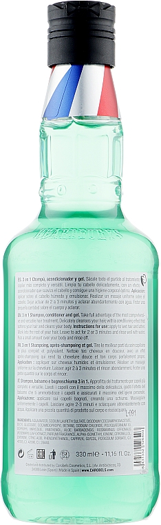 Шампунь-кондиціонер 3 в 1 - Beardburys Shampoo Conditioner And Gel — фото N4