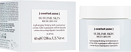 Парфумерія, косметика Живильний крем для обличчя - Comfort Zone Sublime Skin Rich Cream