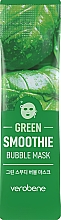 Кислородная детокс маска смузи - Verobene Green Smoothie Bubble Mask — фото N1