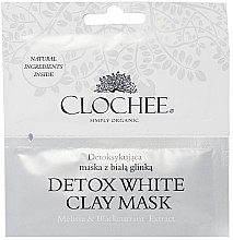 Духи, Парфюмерия, косметика Детоксицирующая маска с белой глиной - Clochee Detox Wax Clay Mask