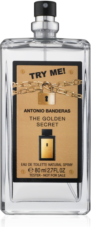 Antonio Banderas The Golden Secret - Туалетная вода (тестер без крышечки) — фото N3