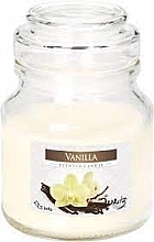 Духи, Парфюмерия, косметика Ароматическая свеча в банке "Ваниль" - Bispol Scented Candle Vanilla