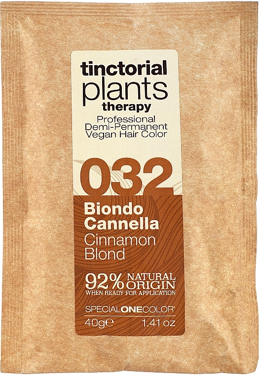 УЦІНКА Натуральна напівперманентна фарба-догляд для волосся - Trendy Hair Tinctorial Plants Vegan Hair Color * — фото N1