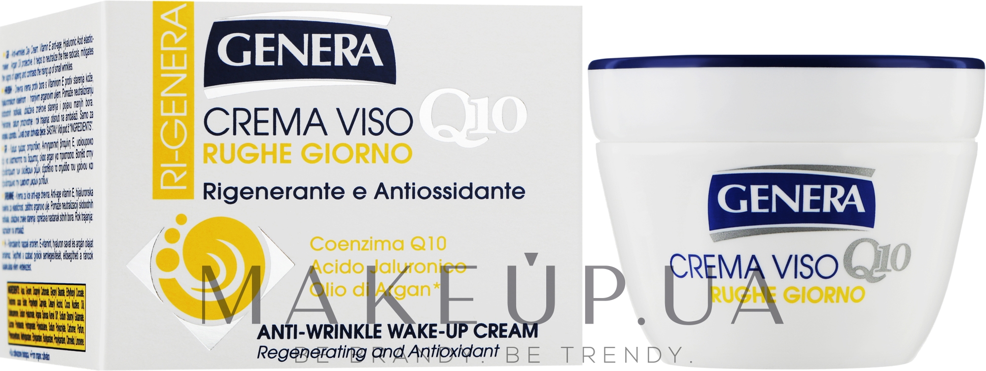 Денний крем для обличчя проти зморщок - Genera Anti-Wrinkle Wake-Up Cream — фото 50ml
