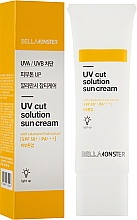 Парфумерія, косметика Сонцезахисний крем для обличчя - BellaMonster Blemish UV Cut Solution Sun Cream SPF50