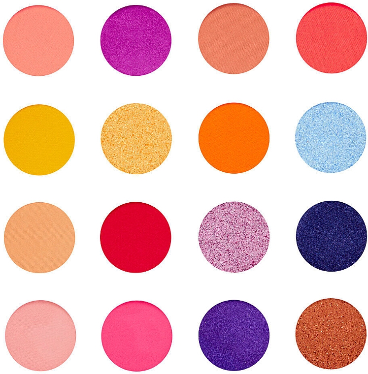 Палетка теней - Makeup Obsession Flower Haze Eyeshadow Palette — фото N4