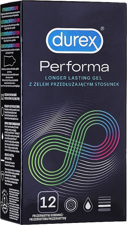 Презервативы, 12 шт - Durex Performa — фото N1