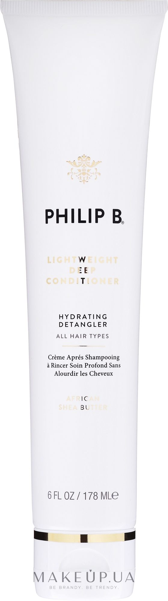 Крем-кондиціонер для волосся - Philip B Light-Weight Deep Conditioning Creme Rinse Paraben Free — фото 178ml