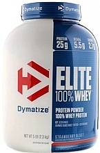 Парфумерія, косметика Протеїн - Dymatize Elite 100% Whey Protein Strawberry Blast