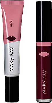 Набор для губ "Матовость + сияние" - Mary Kay Matte + Shine Lip Set (lipstick/6.5g + lip/oil/9.5g) — фото N1