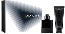 Парфумерія, косметика Prada Luna Rossa Black - Набір (edp/50ml + sh/gel/100ml)