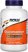 Парфумерія, косметика Капсули "Глюкоманан", 575 мг - Now Foods Glucomannan from Konjac Root