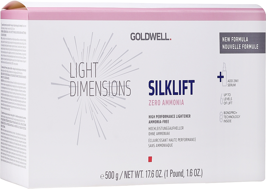 Осветляющий порошок для волос - Goldwell Light Dimensions SilkLift Zero Ammonia — фото N1