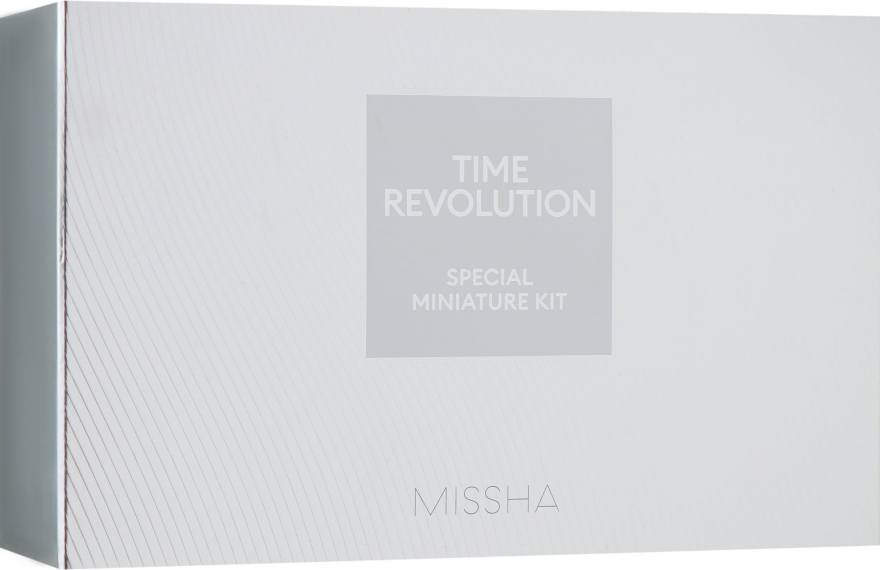 Набор - Missha Sample Time Revolution Special Miniature Kit (f/serum/10ml + f/cr/7ml + f/essence/30ml + f/serum/7 ml)