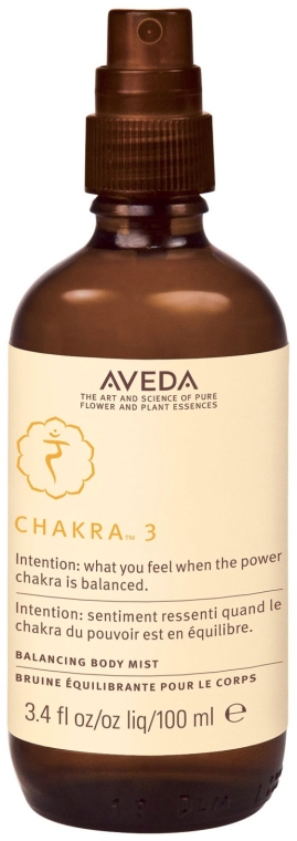 Балансирующий ароматический спрей №3 - Aveda Chakra Balancing Body Mist Intention 3 — фото N1