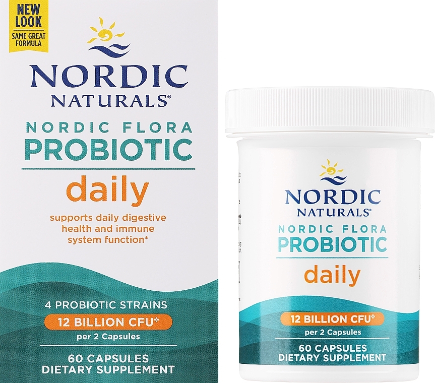 Пищевая добавка "Пробиотики" - Nordic Naturals Probiotic Daily — фото N2