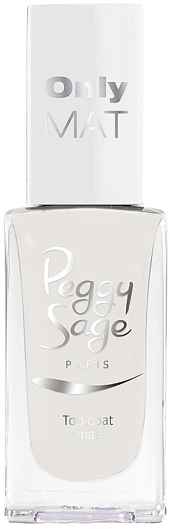 Топовое матовое покрытие - Peggy Sage Top Coat Mat — фото N1