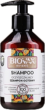 Шампунь для волос "Яблочный уксус" - Biovax Botanic Hair Shampoo — фото N1