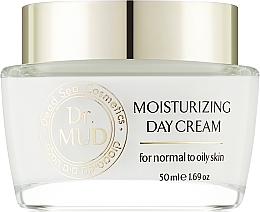 Парфумерія, косметика Зволожувальний крем для обличчя для нормальної і жирної шкіри - Dr. Mud Moisturizing Day Cream For Normal To Oily Skin