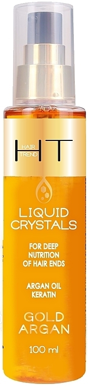 Жидкие кристалы для кончиков волос - Hair Trend Gold Argana Cristal