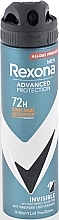 Духи, Парфюмерия, косметика Антиперспирант-спрей - Rexona Antiperspirant Advanced Protection Invisible 72H