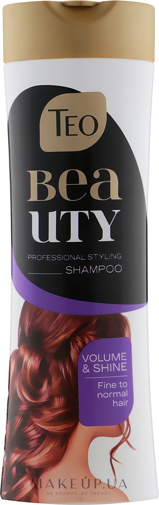 Шампунь для нормального й тонкого волосся - Teo Beauty Volume & Shine Shampoo — фото 350ml