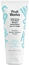 Осветляющая маска для лица - Fruit Works Brightening Face Mask — фото N1