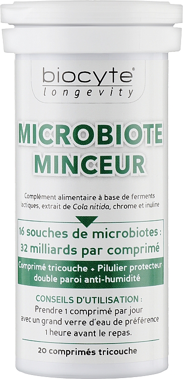 Пробіотики для схуднення - Biocyte Longevity Microbiote Minceur — фото N1