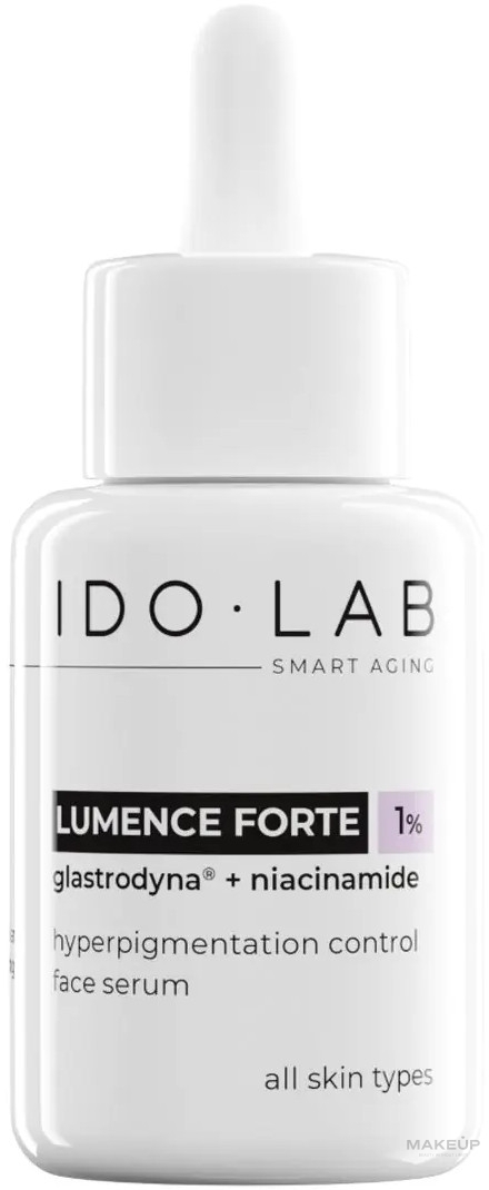 Сыворотка для лица осветляющая пигментные пятна - Ido Lab Lumence Forte Hyperpigmentation Control Face Serum — фото 30ml