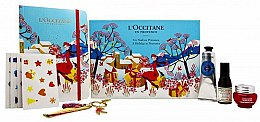 Парфумерія, косметика Набір - L'Occitane Holiday In Provence Set (b/mist/15 ml + hand/cr/30ml + face/cr/8ml + acc.)