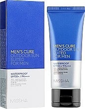 Духи, Парфюмерия, косметика Солнцезащитный мужской крем - Missha Men’s Cure Outdoor Sun Suited For Men SPF 50+/PA++++