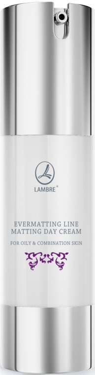 Крем для лица матирующий, дневной - Lambre Evermatting Line Matting Day Cream — фото N1